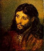 Rembrandt van rijn Young Jew as Christ USA oil painting artist